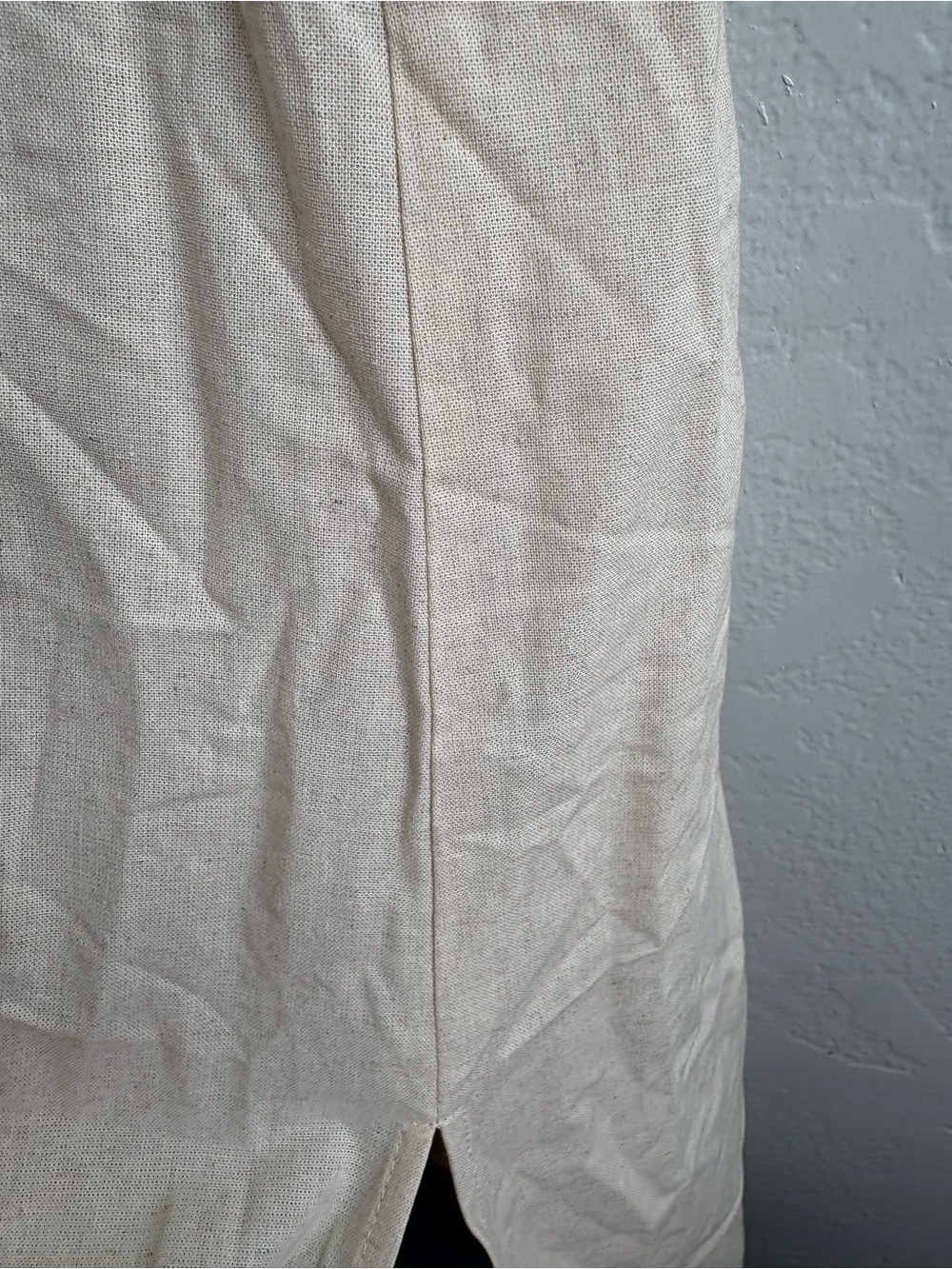 ❤️NEW entro Beige Maxi Caftan Dress with Black Embroidered Trim - Picture 10 of 15